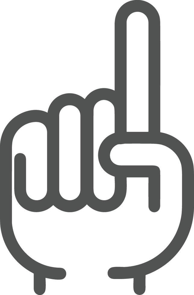 Hand icon symbol image illustration vector