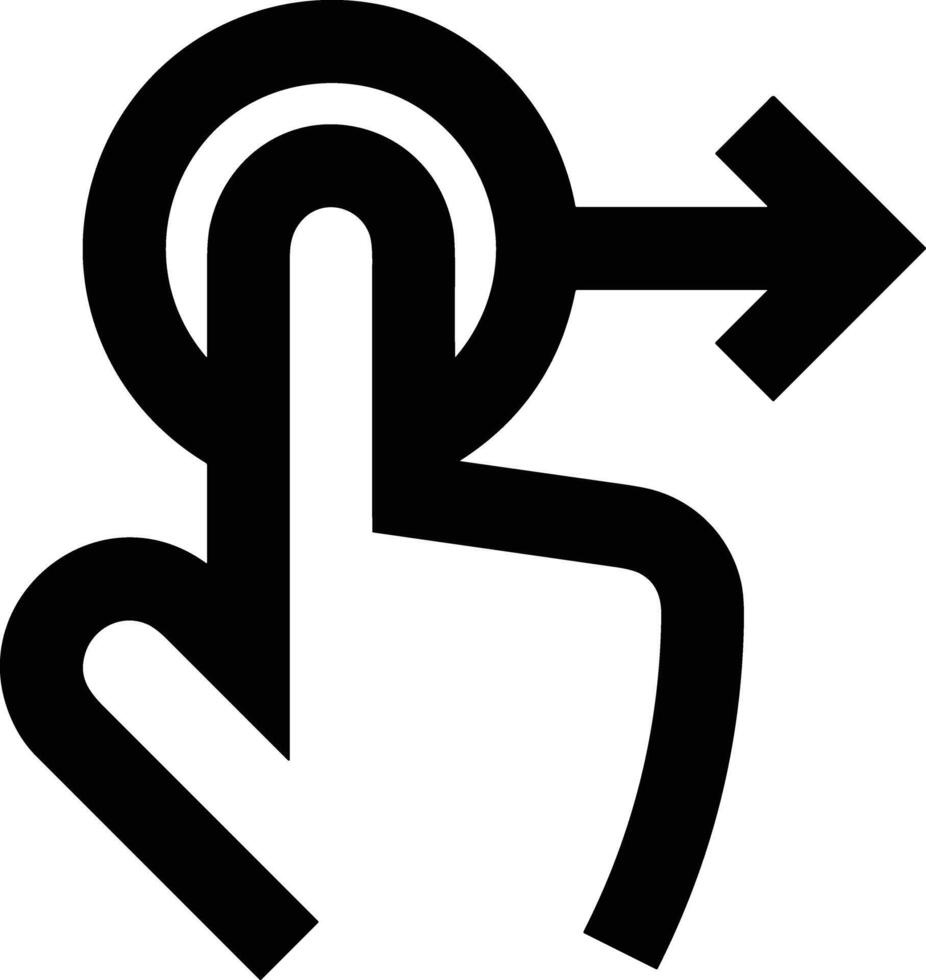 Hand icon symbol image illustration vector