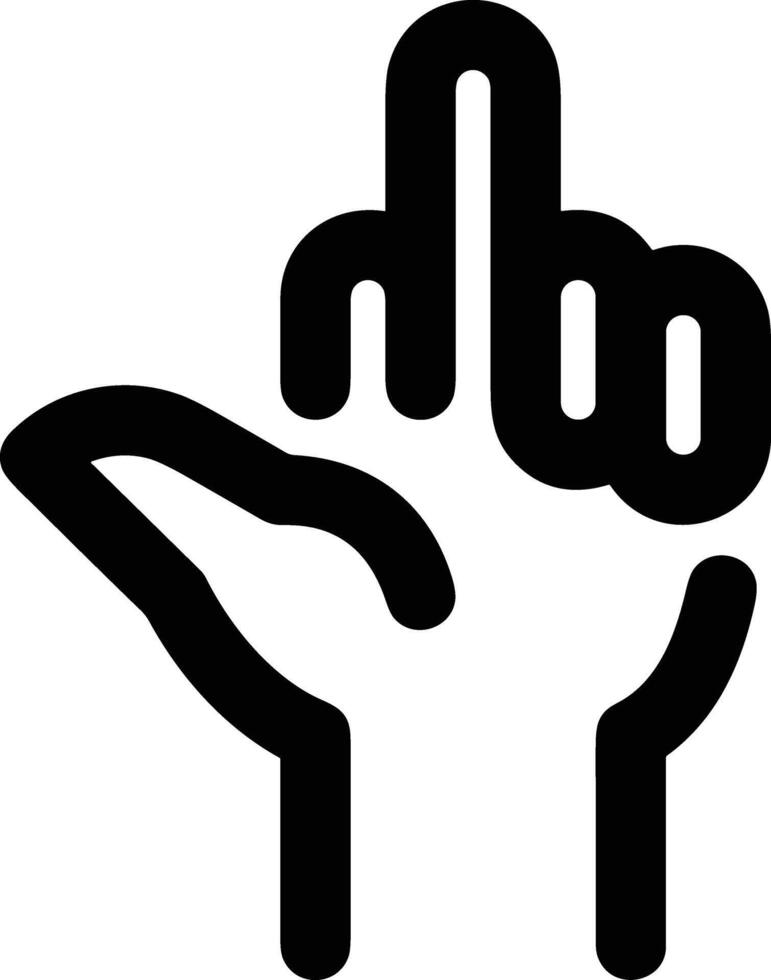 Hand icon symbol image illustration vector