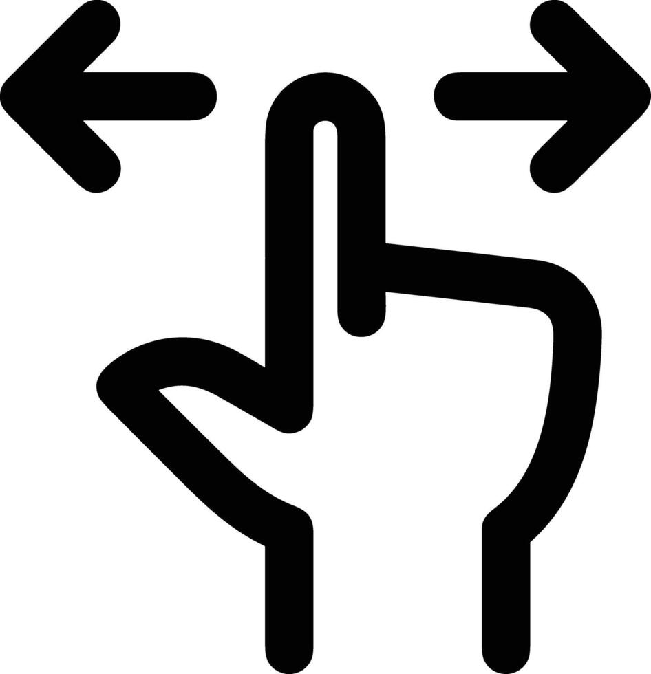 Hand icon symbol image illustration vector