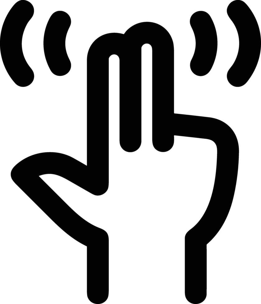 Hand icon symbol image illustration vector