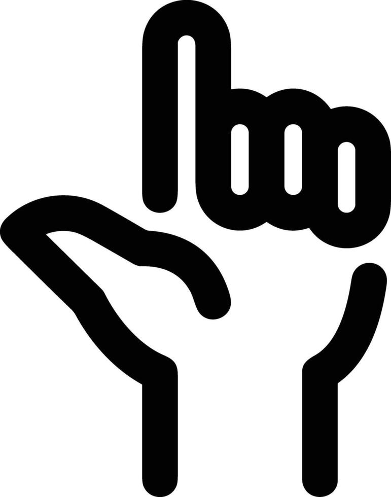 Hand icon symbol image illustration vector