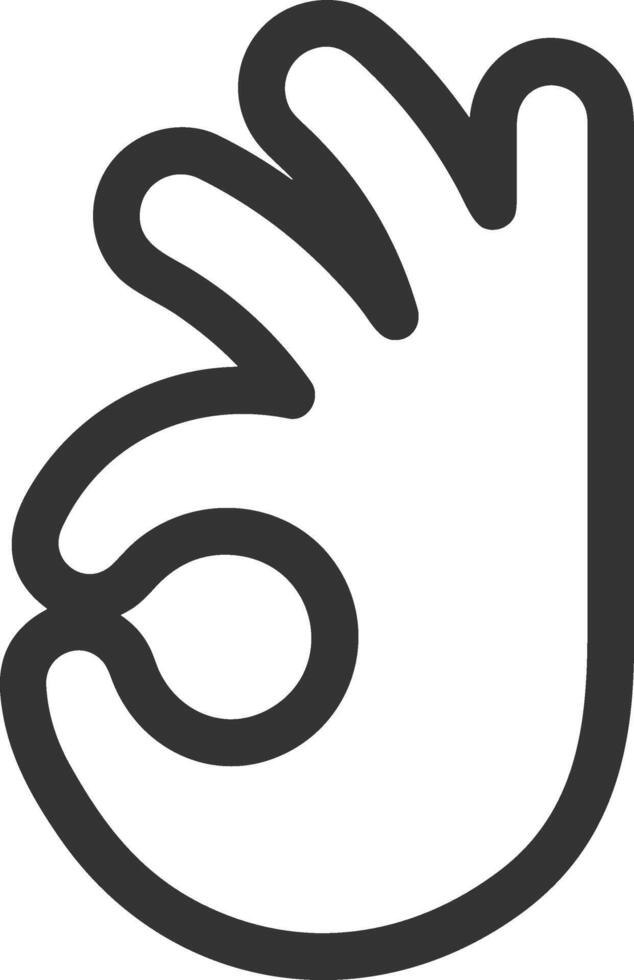 Hand icon symbol image illustration vector