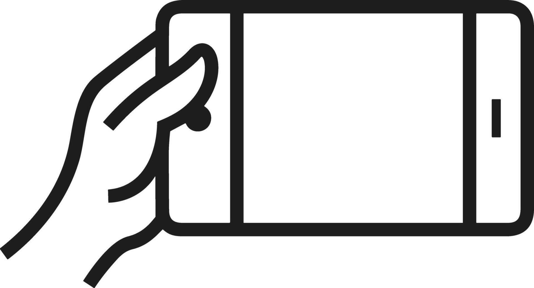 Hand icon symbol image illustration vector