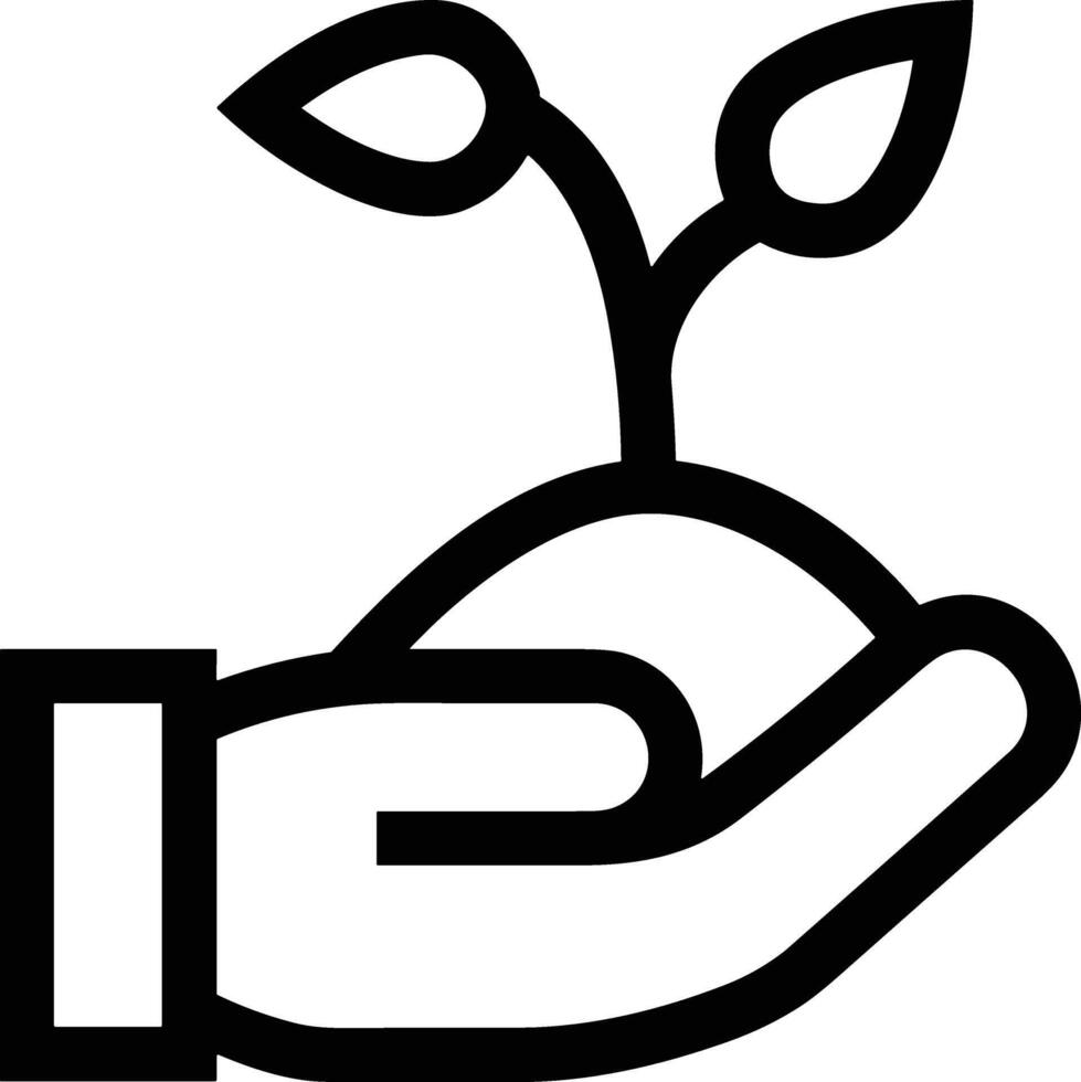 Hand icon symbol image illustration vector