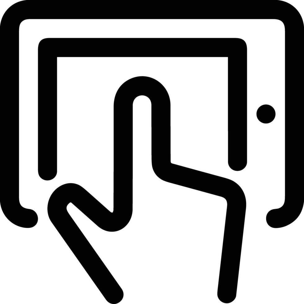 Hand icon symbol image illustration vector