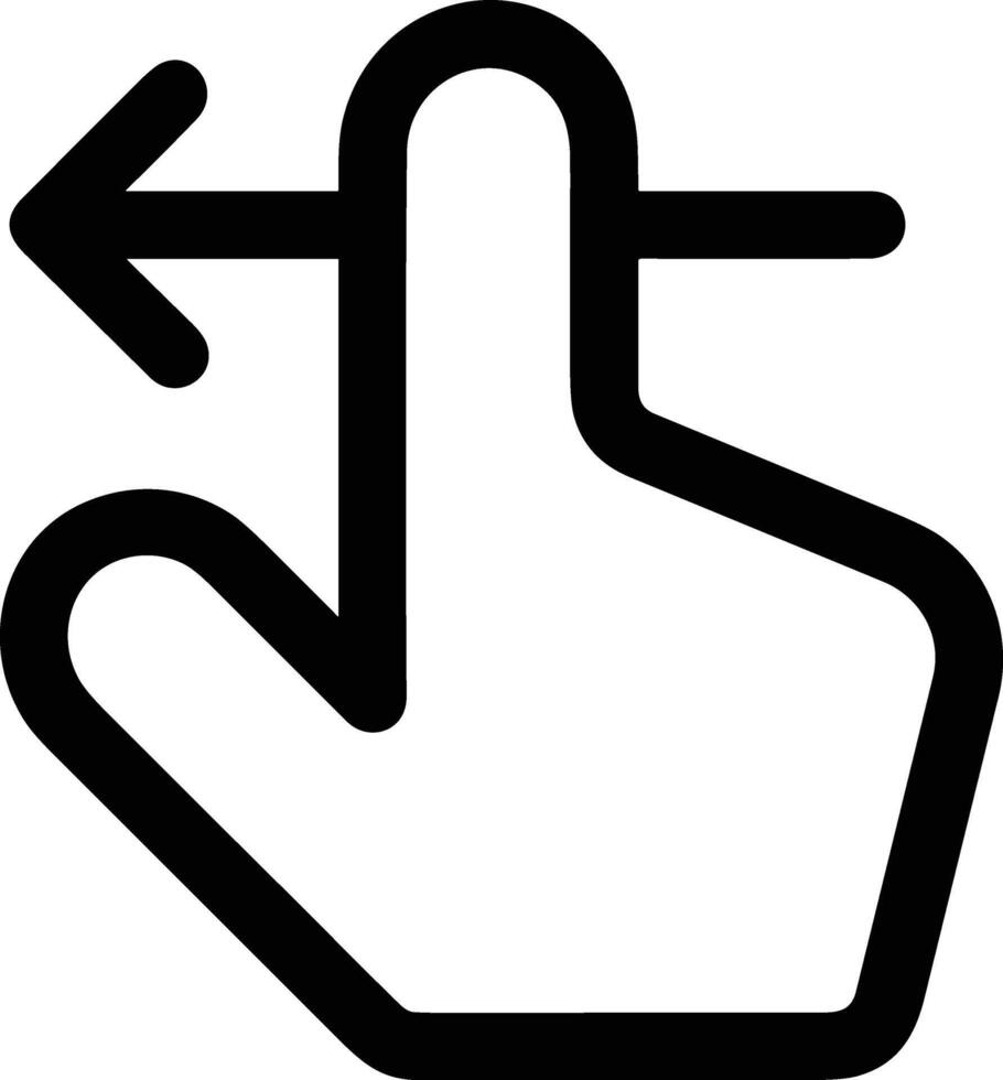 Hand icon symbol image illustration vector
