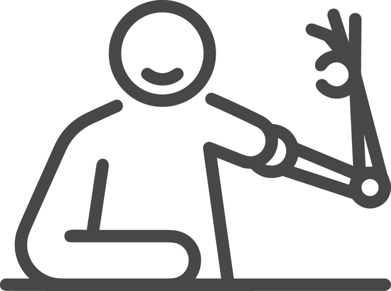 Hand icon symbol image illustration vector