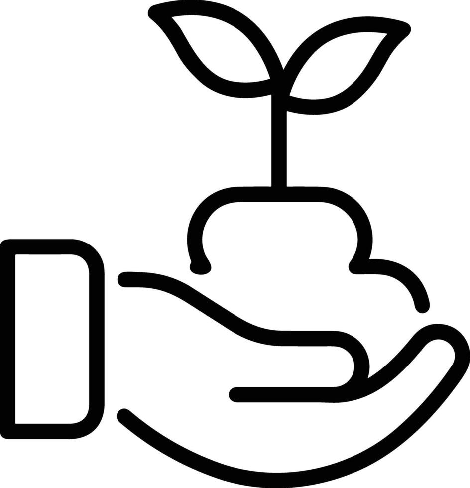 Hand icon symbol image illustration vector