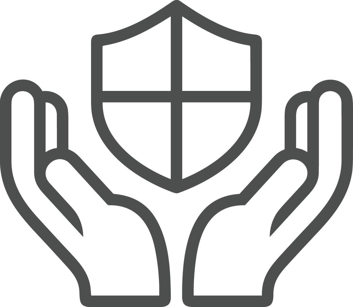 Hand icon symbol image illustration vector