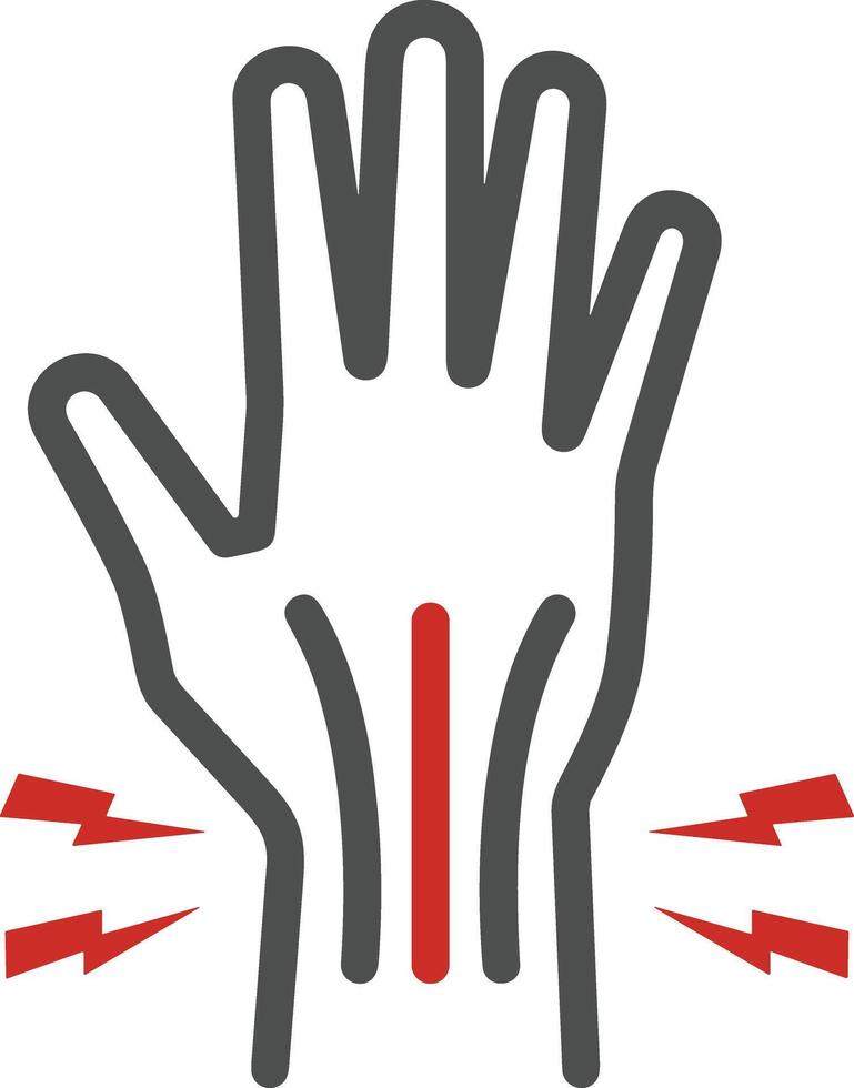 Hand icon symbol image illustration vector