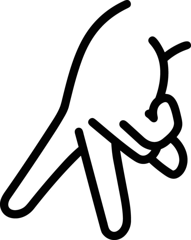 Hand icon symbol image illustration vector