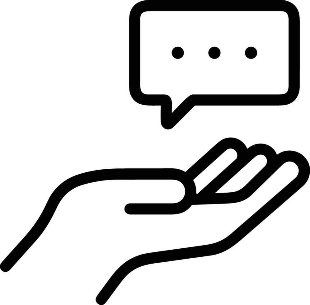 Hand icon symbol image illustration vector