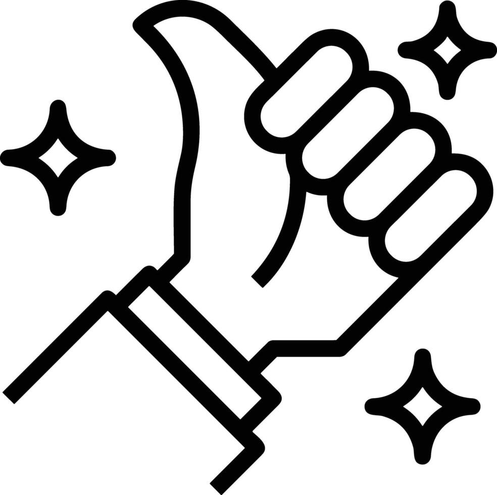 Hand icon symbol image illustration vector