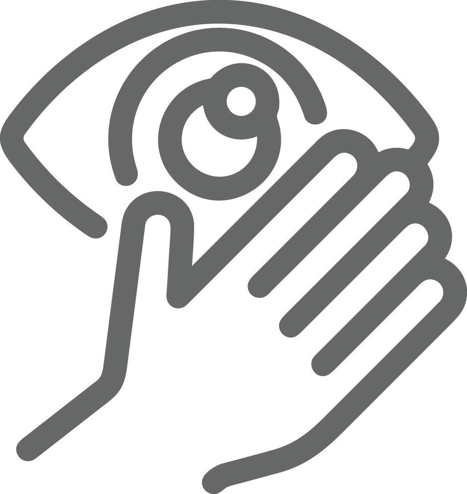 Hand icon symbol image illustration vector