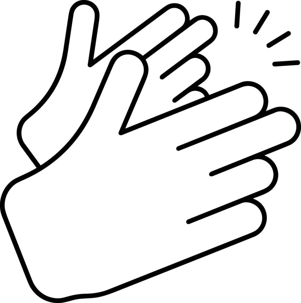 Hand icon symbol image illustration vector