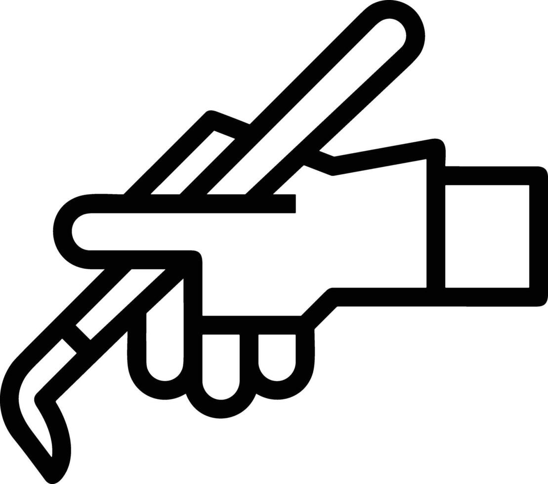 Hand icon symbol image illustration vector