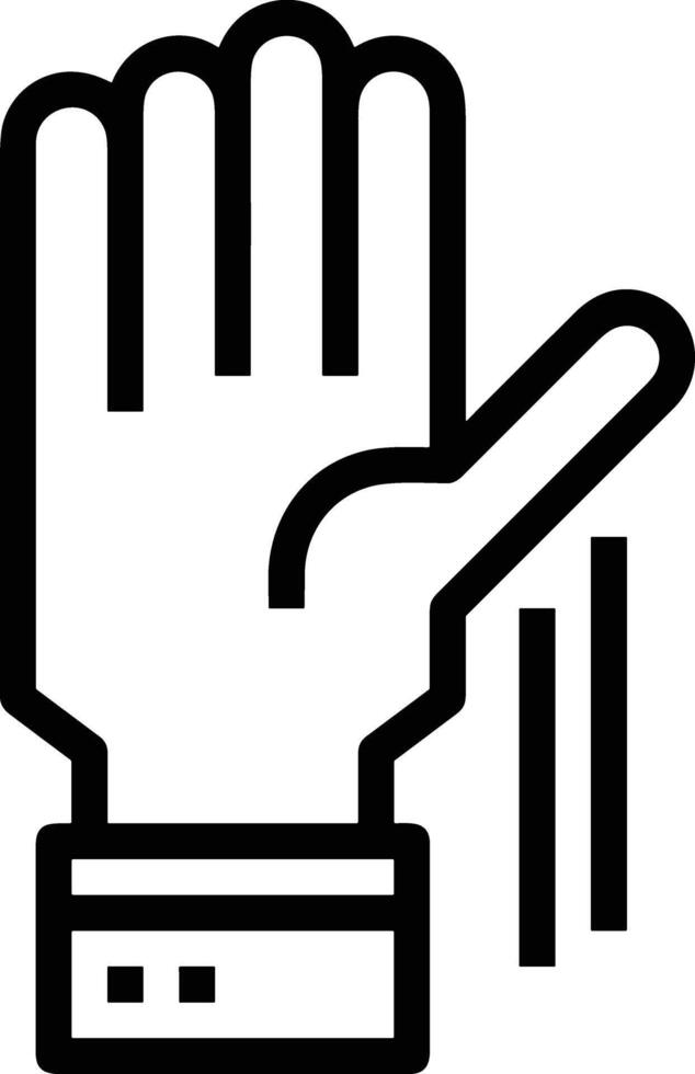 Hand icon symbol image illustration vector