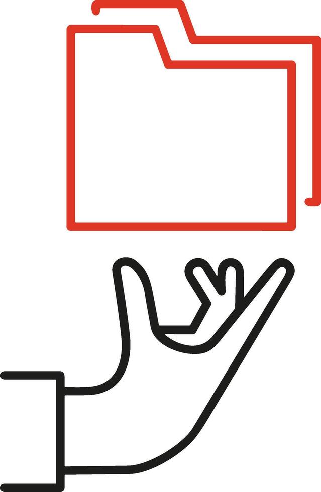 Hand icon symbol image illustration vector