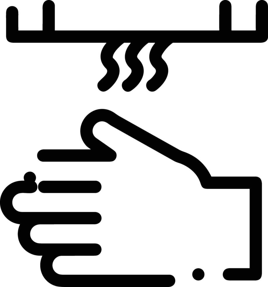 Hand icon symbol image illustration vector