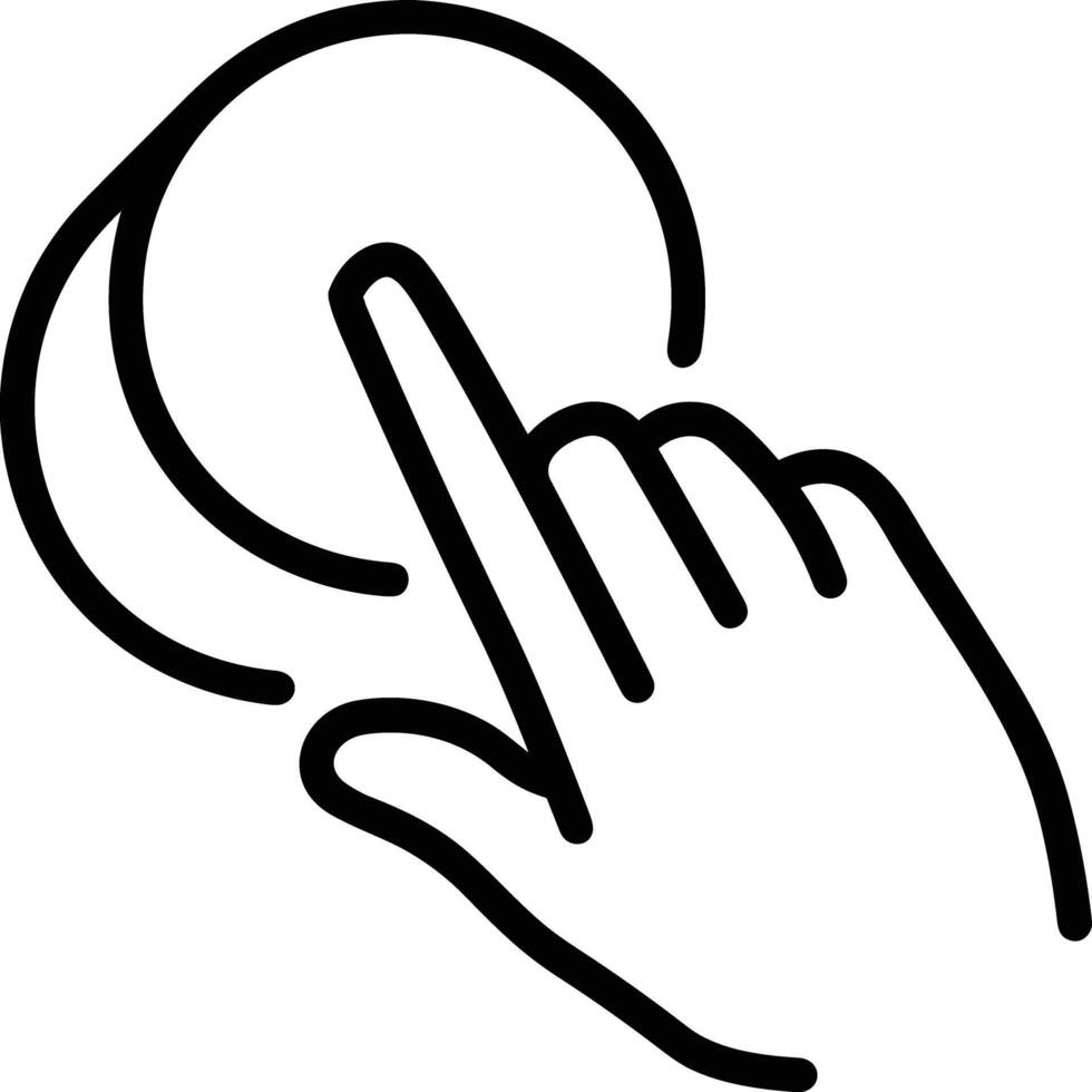Hand icon symbol image illustration vector