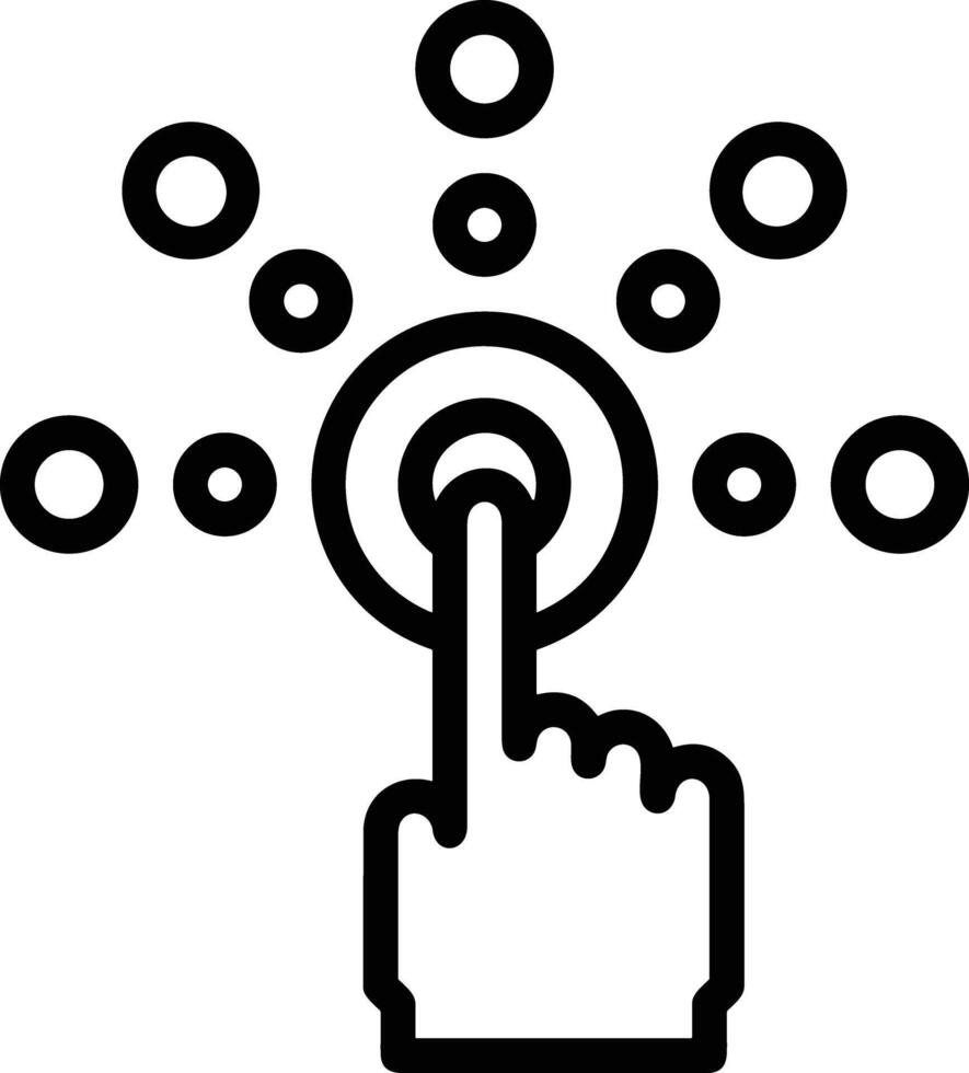 Hand icon symbol image illustration vector