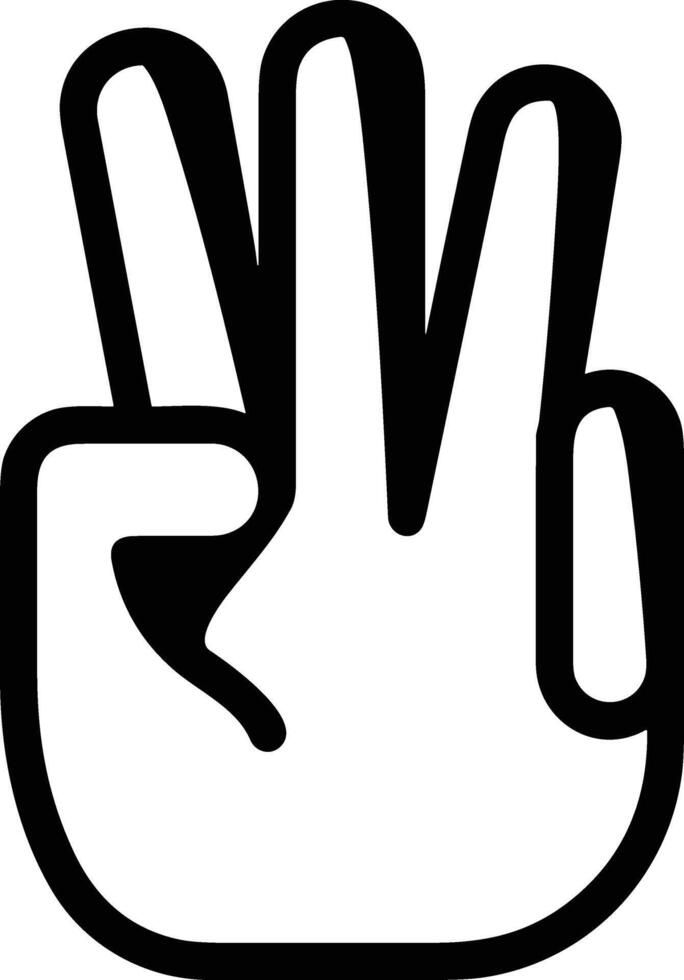 Hand icon symbol image illustration vector