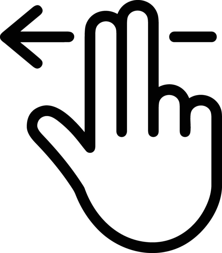 Hand icon symbol image illustration vector