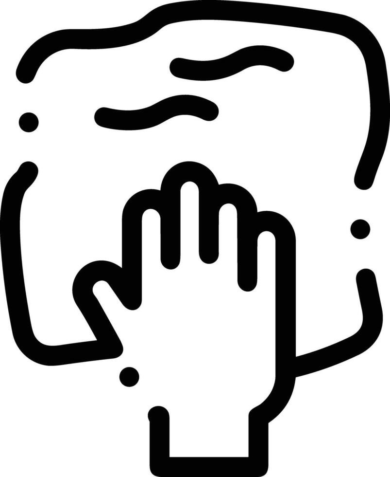 Hand icon symbol image illustration vector