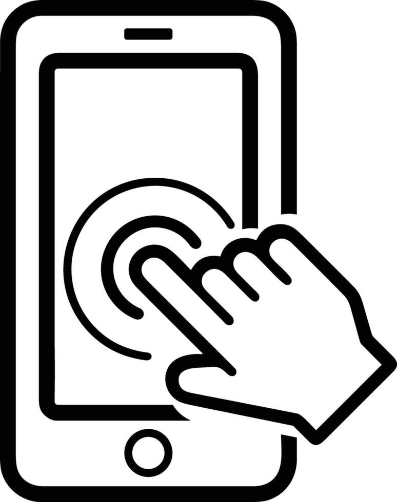 Hand icon symbol image illustration vector