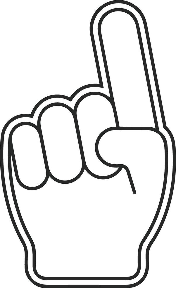Hand icon symbol image illustration vector