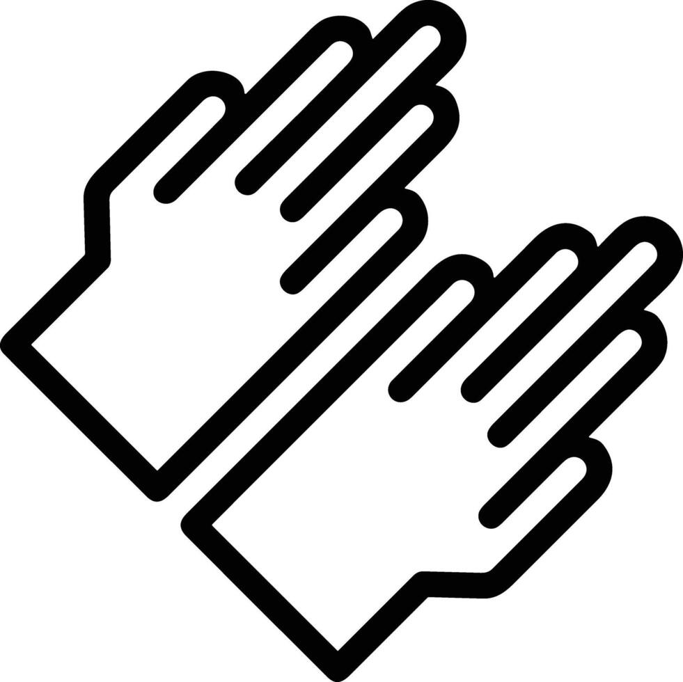Hand icon symbol image illustration vector