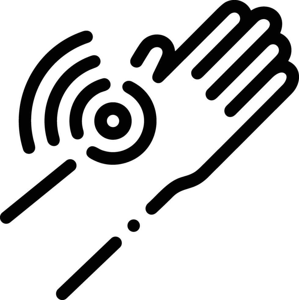 Hand icon symbol image illustration vector