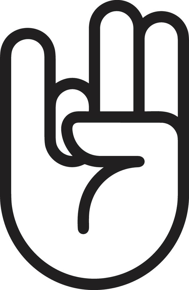 Hand icon symbol image illustration vector