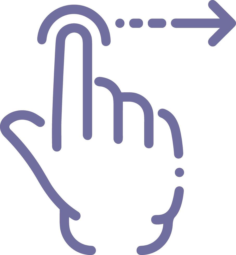 Hand icon symbol image illustration vector