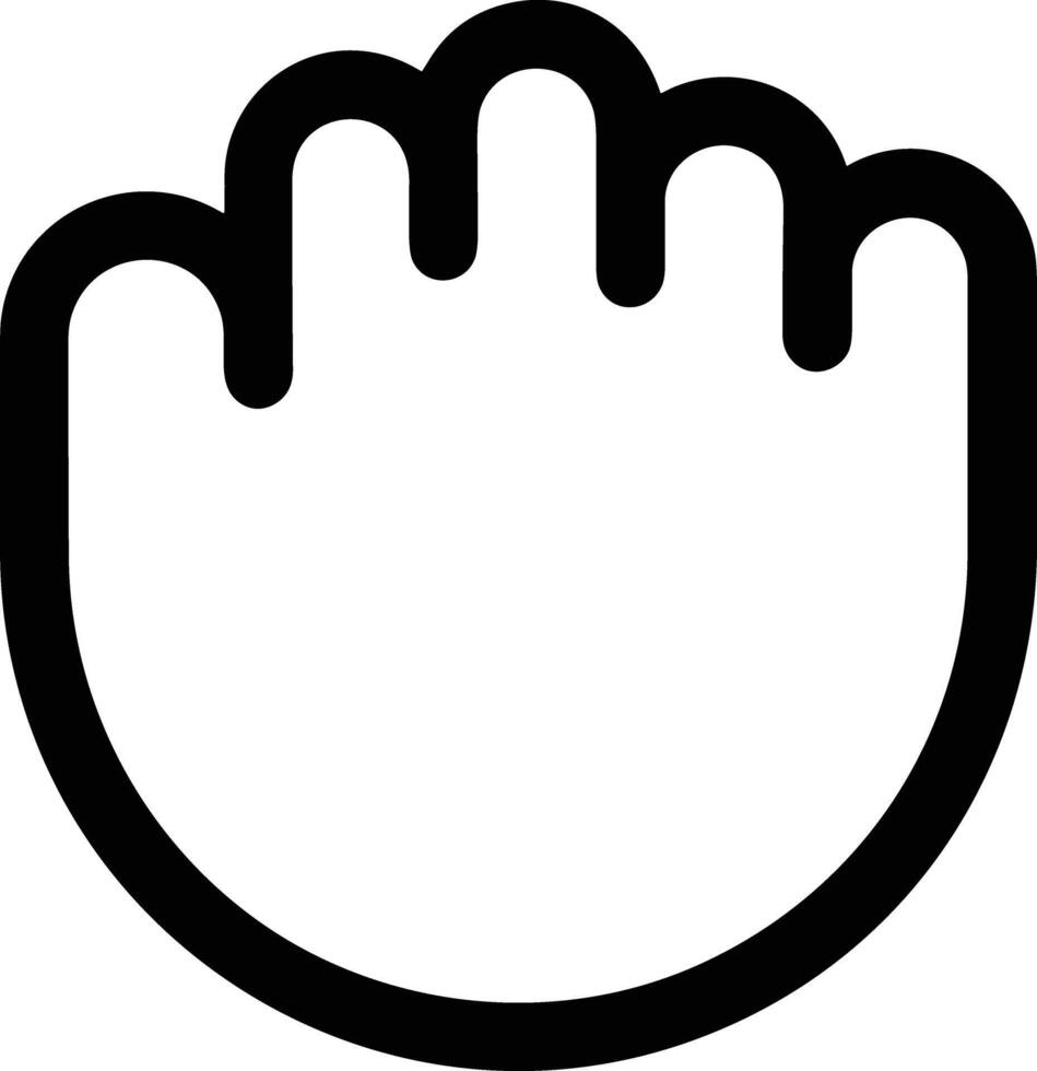 Hand icon symbol image illustration vector