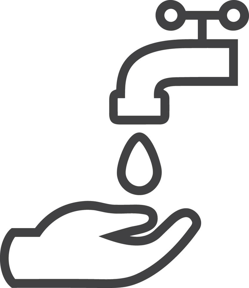 Hand icon symbol image illustration vector