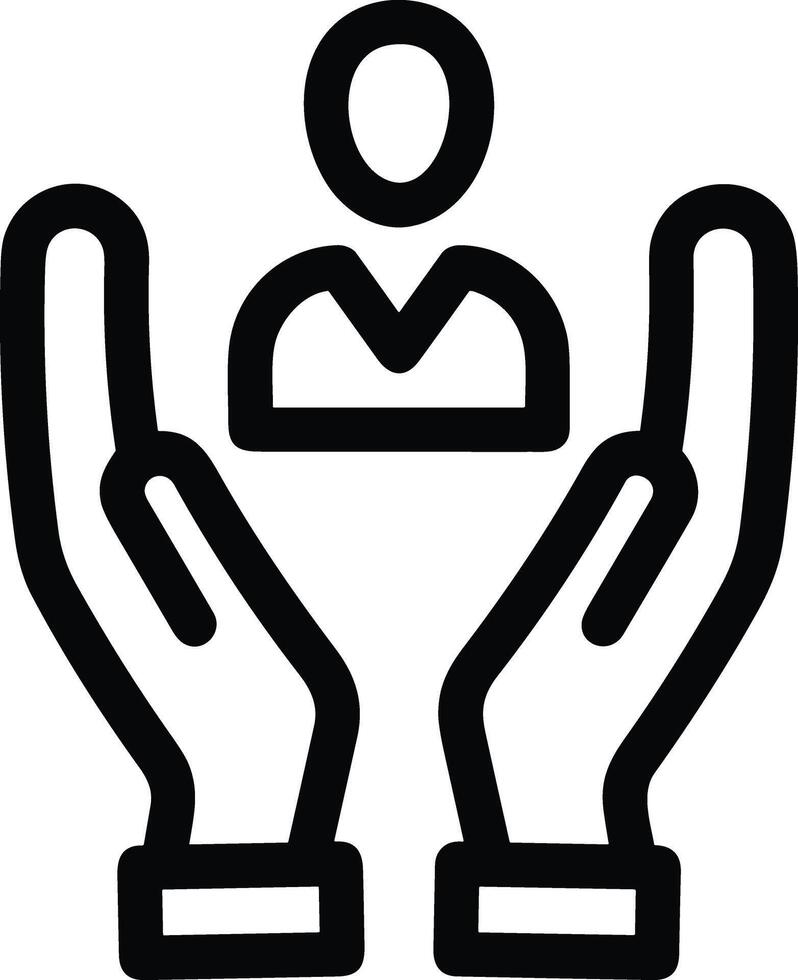 Hand icon symbol image illustration vector