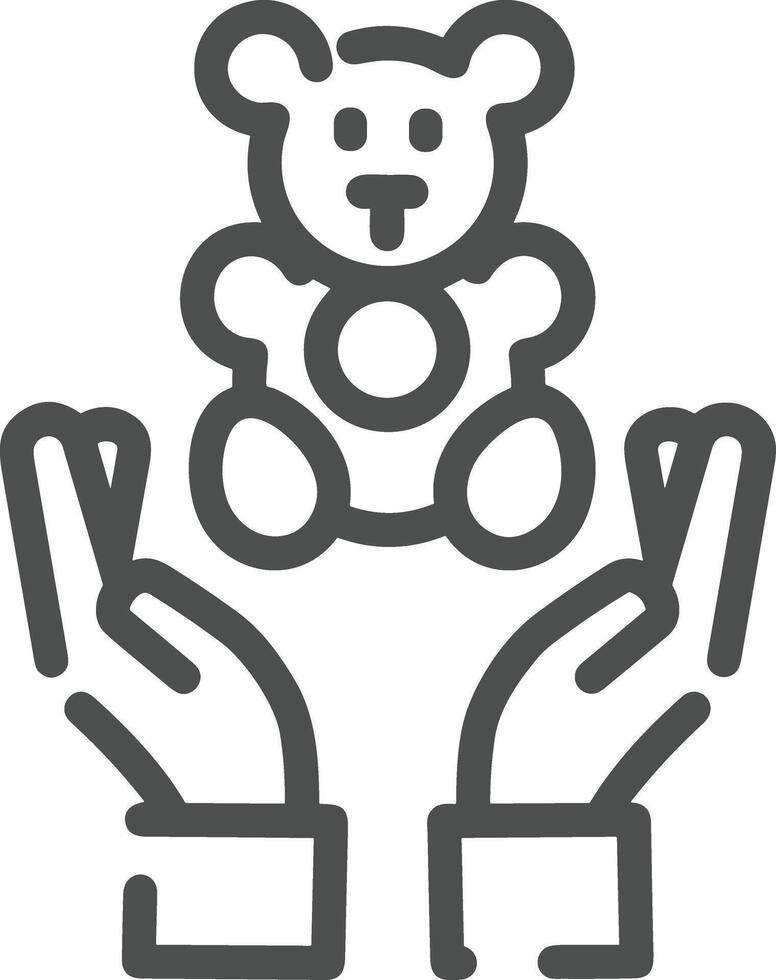 Hand icon symbol image illustration vector