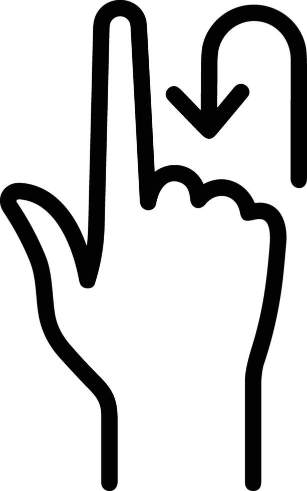 Hand icon symbol image illustration vector