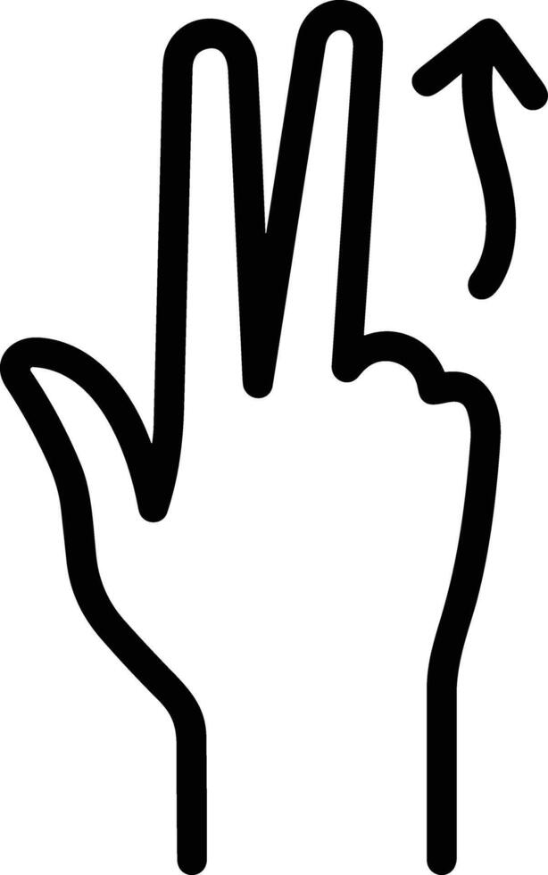 Hand icon symbol image illustration vector