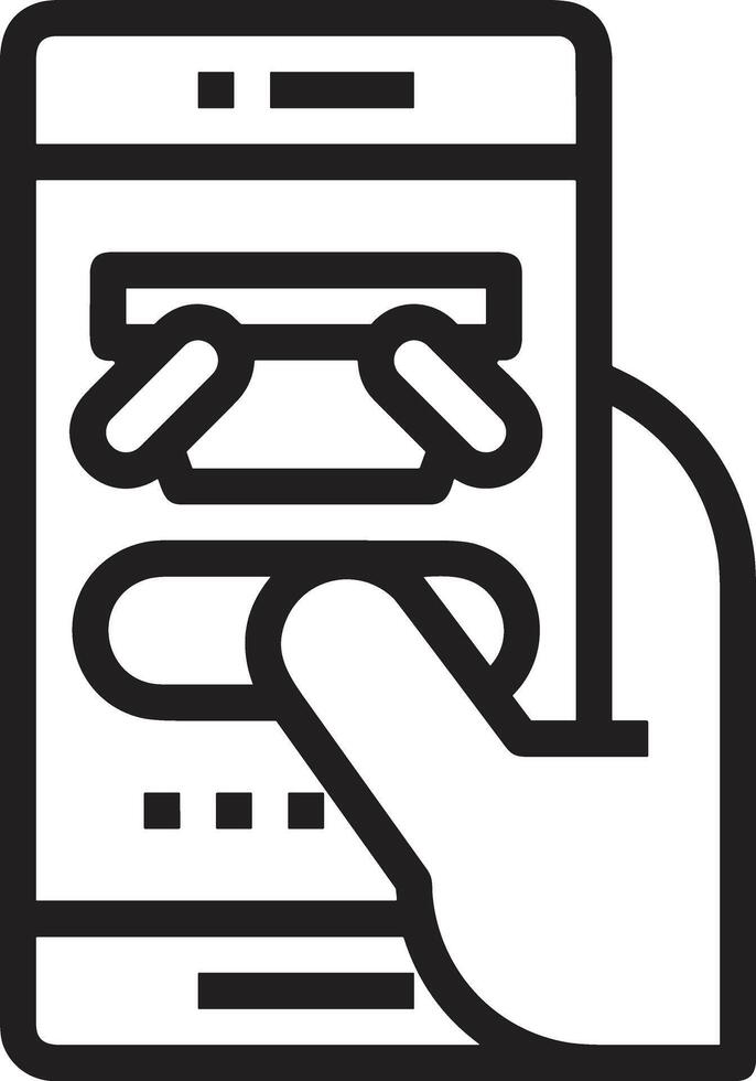 Hand icon symbol image illustration vector