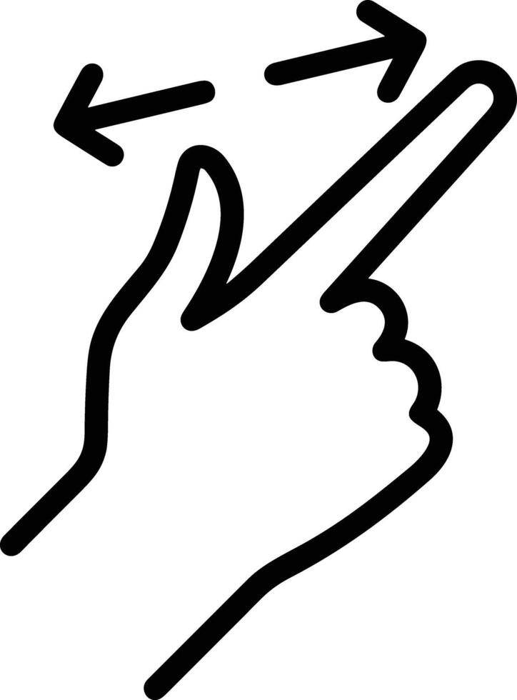 Hand icon symbol image illustration vector