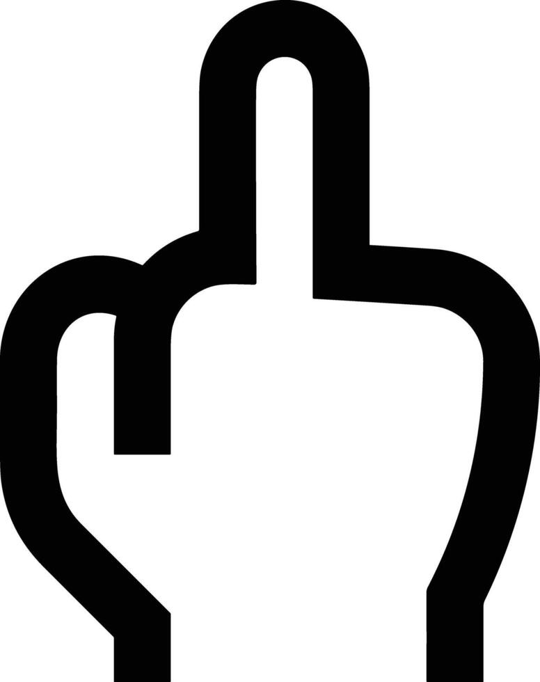 Hand icon symbol image illustration vector