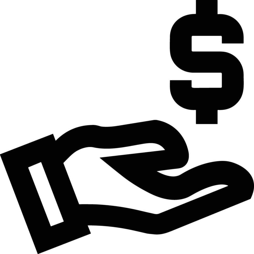 Hand icon symbol image illustration vector