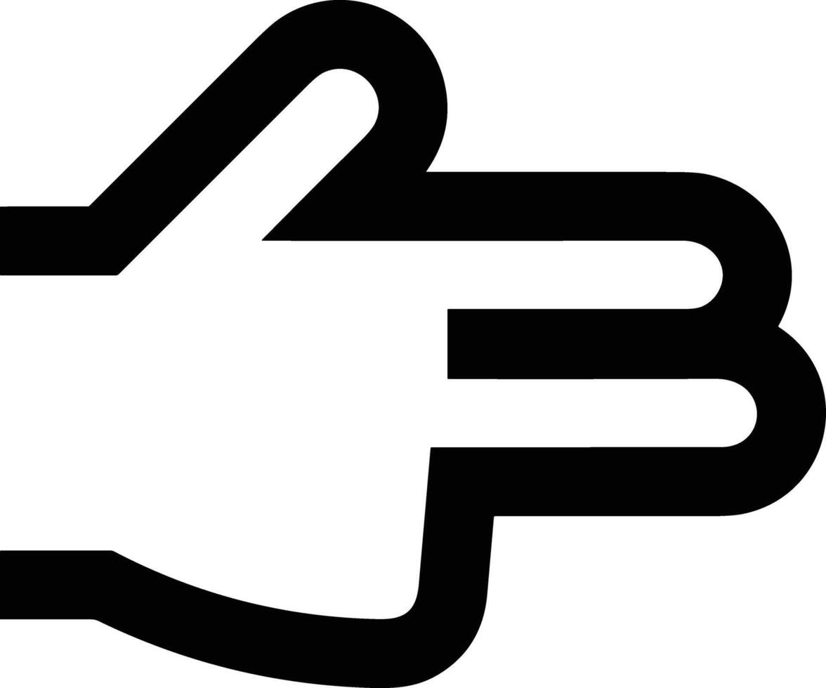 Hand icon symbol image illustration vector