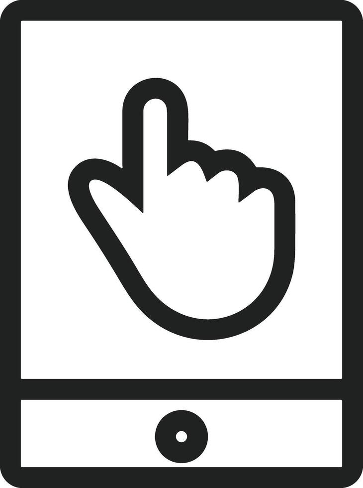 Hand icon symbol image illustration vector