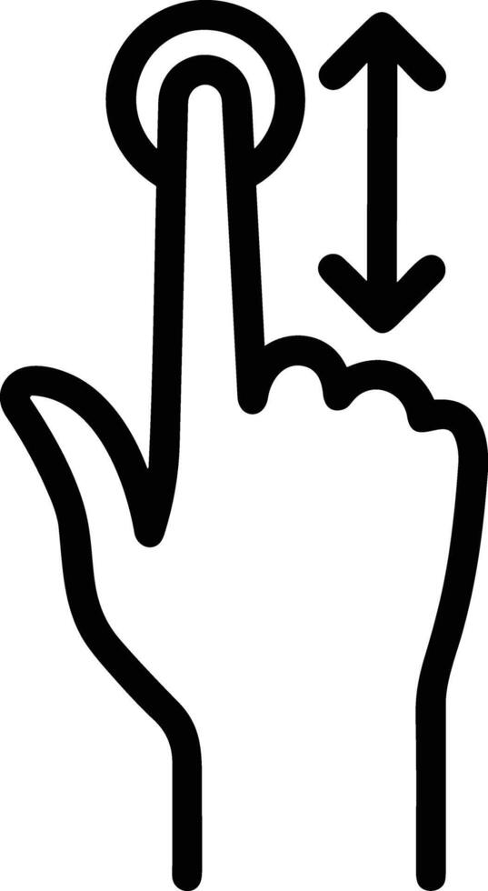 Hand icon symbol image illustration vector