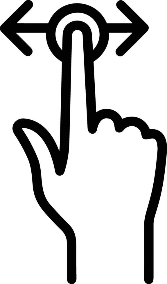 Hand icon symbol image illustration vector