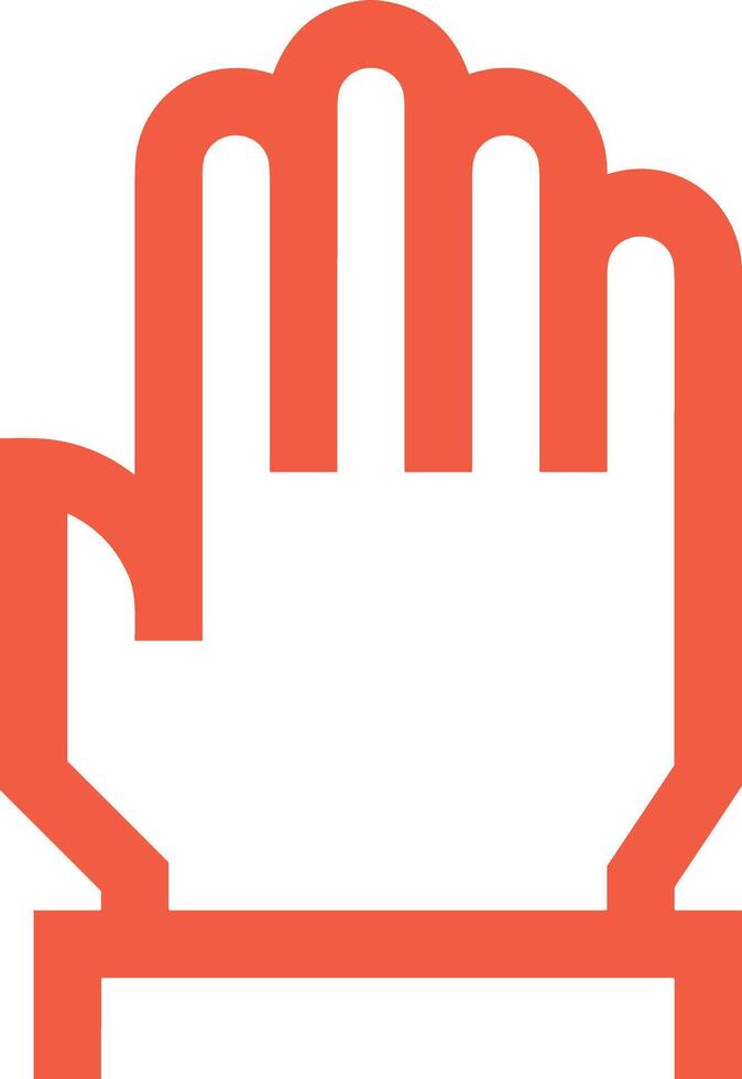 Hand icon symbol image illustration vector
